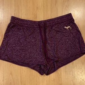 Purple and Gold Pajama Shorts from Pink